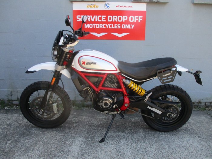2019 DUCATI SCRAMBLER DESERT SLED WHITE