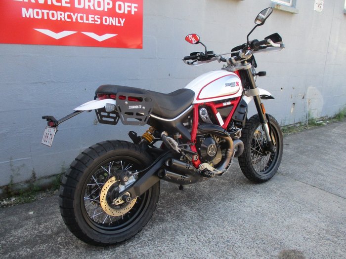 2019 DUCATI SCRAMBLER DESERT SLED WHITE