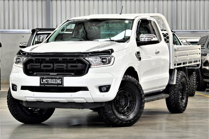 2022 Ford Ranger XLT PX MkIII MY21.75 4X4 Dual Range Arctic White
