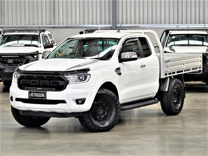 2022 Ford Ranger XLT PX MkIII MY21.75 4X4 Dual Range Arctic White