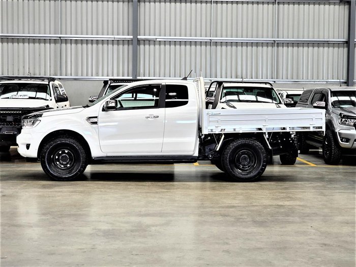 2022 Ford Ranger XLT PX MkIII MY21.75 4X4 Dual Range Arctic White