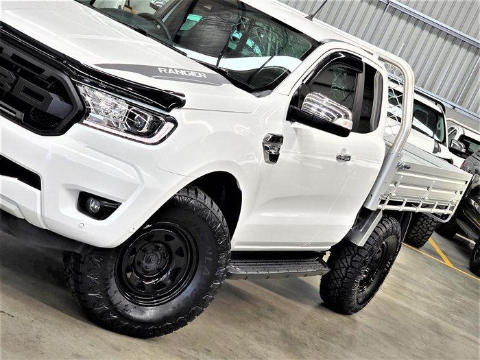 2022 Ford Ranger XLT PX MkIII MY21.75 4X4 Dual Range Arctic White
