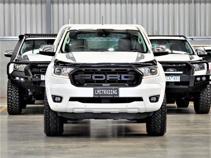 2022 Ford Ranger XLT PX MkIII MY21.75 4X4 Dual Range Arctic White