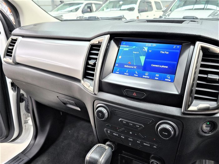 2022 Ford Ranger XLT PX MkIII MY21.75 4X4 Dual Range Arctic White