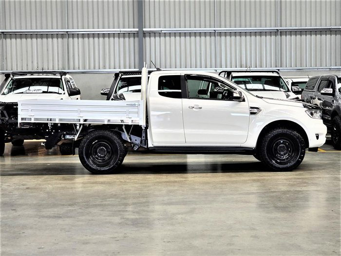 2022 Ford Ranger XLT PX MkIII MY21.75 4X4 Dual Range Arctic White