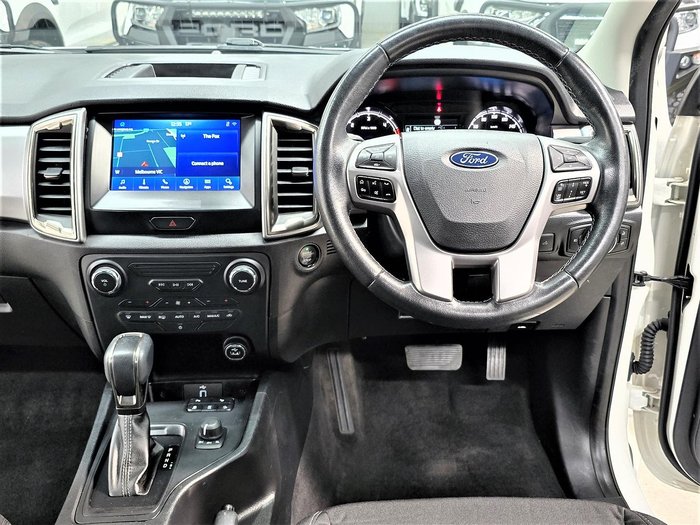 2022 Ford Ranger XLT PX MkIII MY21.75 4X4 Dual Range Arctic White