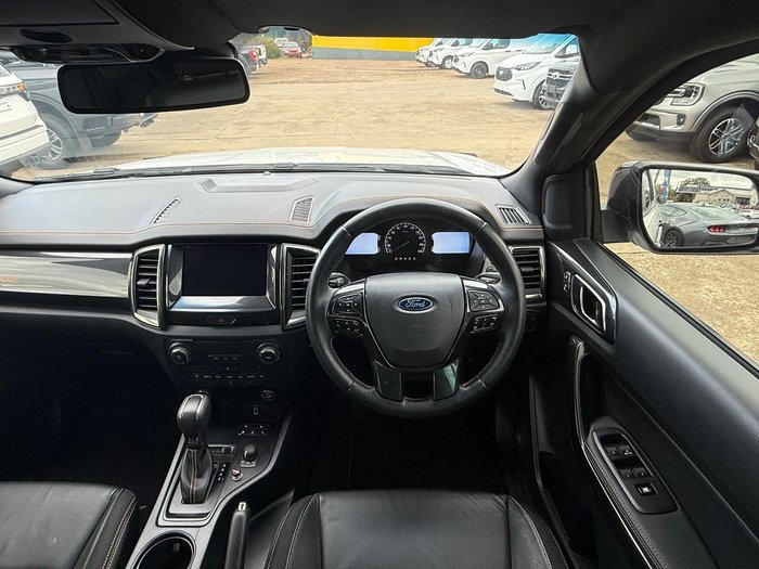 2020 Ford Ranger Wildtrak PX MkIII MY20.25 4X4 Dual Range Arctic White