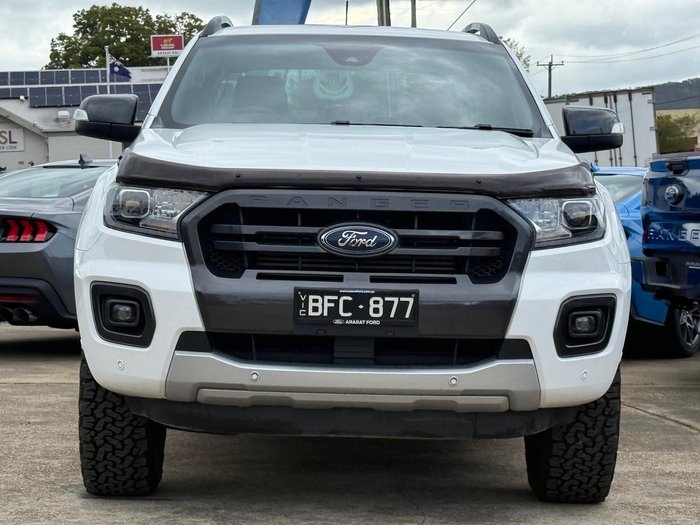2020 Ford Ranger Wildtrak PX MkIII MY20.25 4X4 Dual Range Arctic White