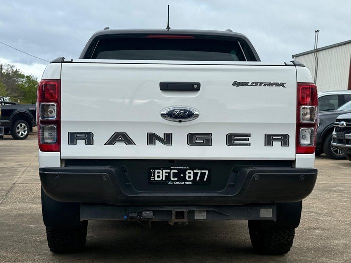 2020 Ford Ranger Wildtrak PX MkIII MY20.25 4X4 Dual Range Arctic White