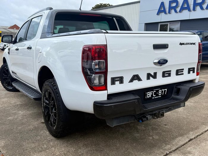 2020 Ford Ranger Wildtrak PX MkIII MY20.25 4X4 Dual Range Arctic White