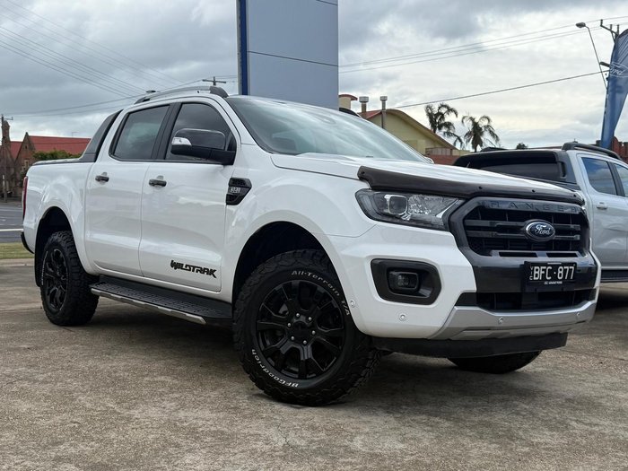 2020 Ford Ranger Wildtrak PX MkIII MY20.25 4X4 Dual Range Arctic White