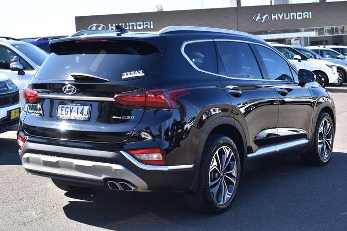 2019 Hyundai Santa Fe Highlander TM.2 MY20 4X4 On Demand Phantom Black