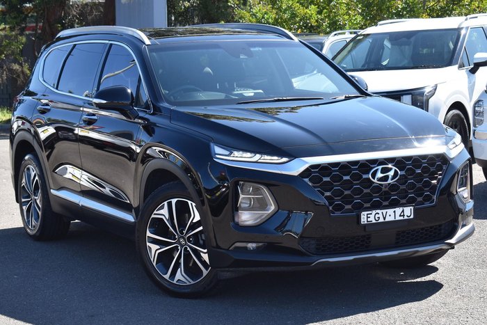 2019 Hyundai Santa Fe Highlander TM.2 MY20 4X4 On Demand Phantom Black