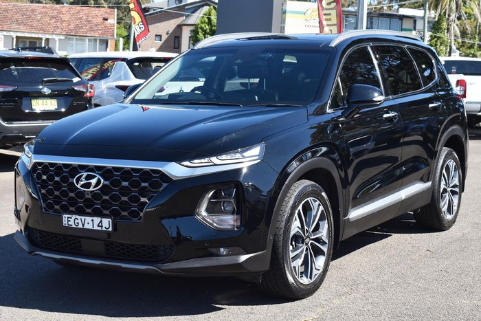 2019 Hyundai Santa Fe Highlander TM.2 MY20 4X4 On Demand Phantom Black