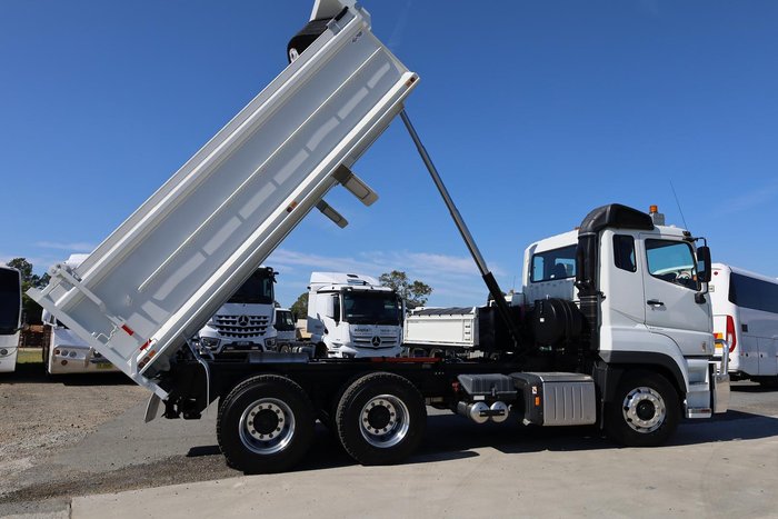2023 Fuso Shogun FV74 510 Fuso 6x4 Tipper White
