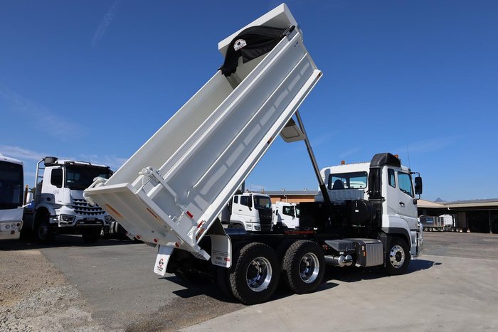2023 Fuso Shogun FV74 510 Fuso 6x4 Tipper White