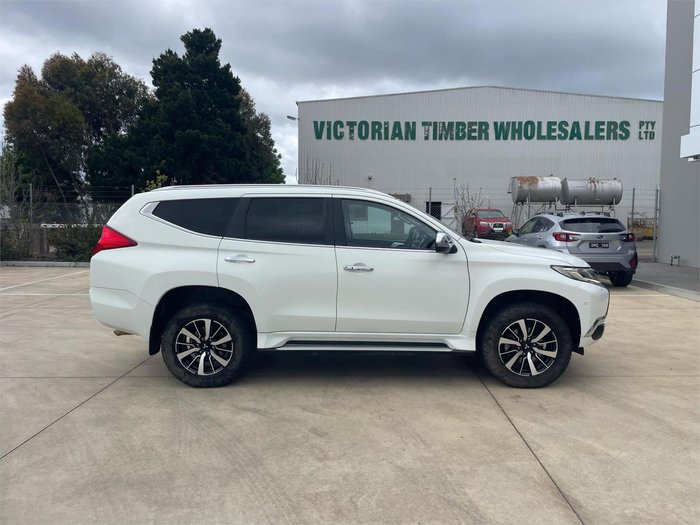 2016 Mitsubishi Pajero Sport Exceed QE MY16 4X4 Dual Range White