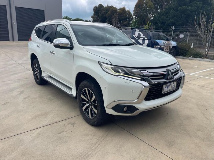 2016 Mitsubishi Pajero Sport Exceed QE MY16 4X4 Dual Range White