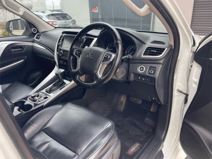 2016 Mitsubishi Pajero Sport Exceed QE MY16 4X4 Dual Range White