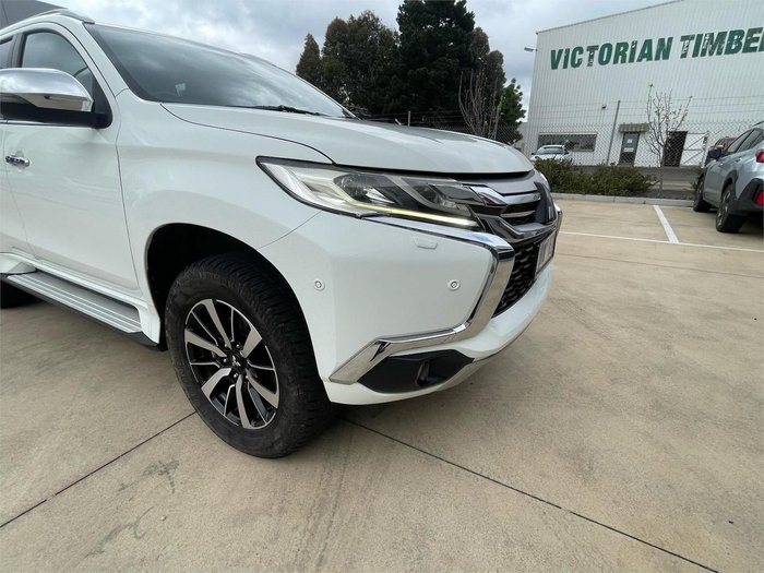 2016 Mitsubishi Pajero Sport Exceed QE MY16 4X4 Dual Range White