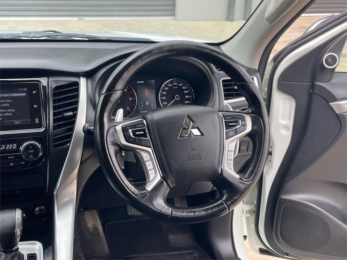 2016 Mitsubishi Pajero Sport Exceed QE MY16 4X4 Dual Range White