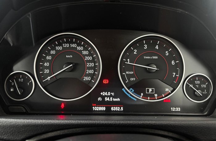 2016 BMW 3 Series 328i Sport Line F34 Black