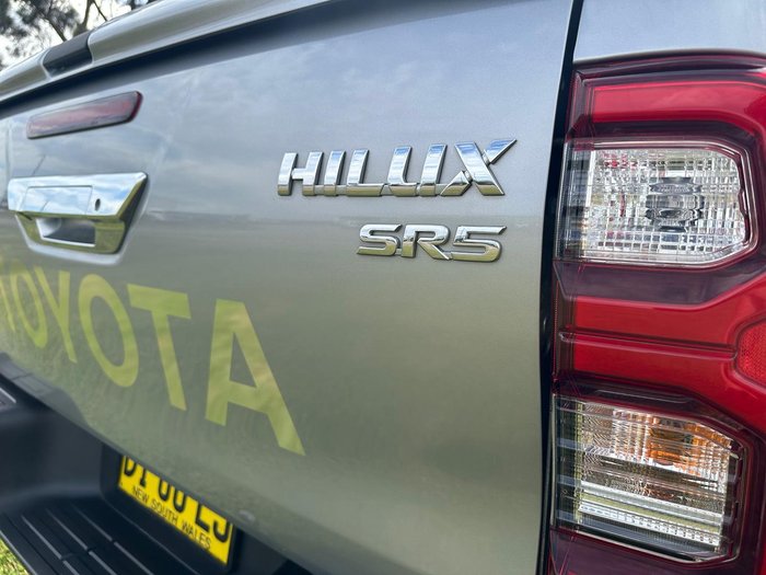 2022 Toyota Hilux SR5 GUN126R 4X4 Dual Range Silver Sky