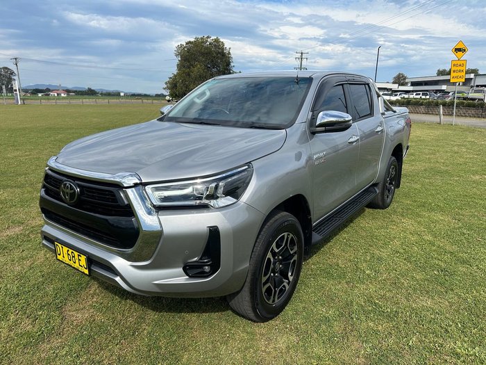 2022 Toyota Hilux SR5 GUN126R 4X4 Dual Range Silver Sky
