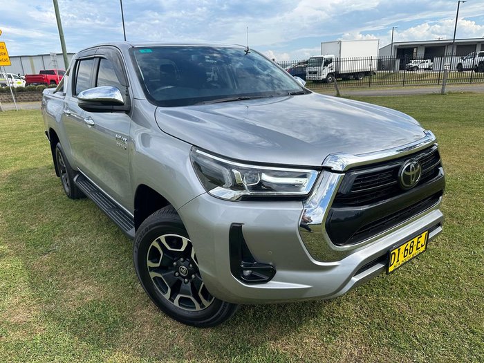 2022 Toyota Hilux SR5 GUN126R 4X4 Dual Range Silver Sky
