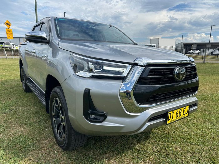 2022 Toyota Hilux SR5 GUN126R 4X4 Dual Range Silver Sky