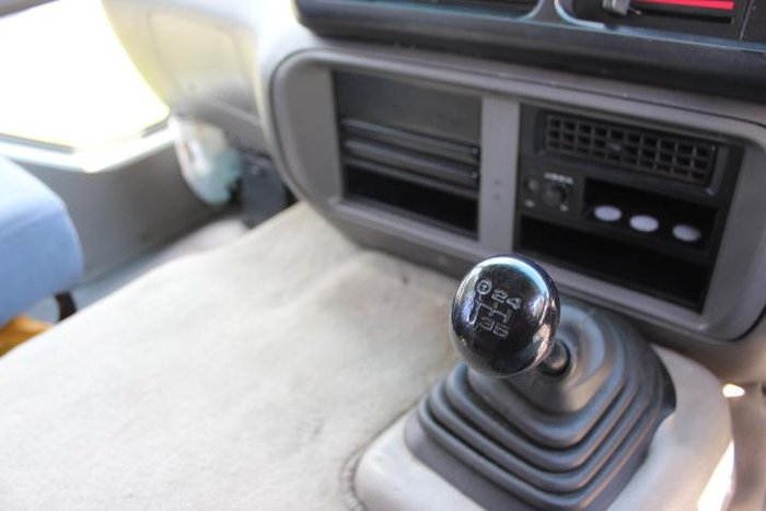 2009 Toyota Coaster WHITE