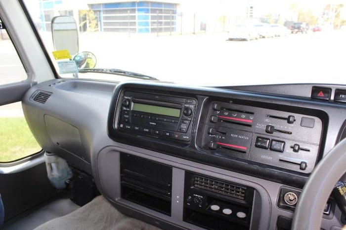 2009 Toyota Coaster WHITE