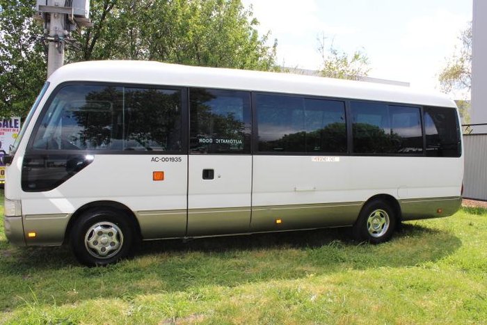2009 Toyota Coaster WHITE