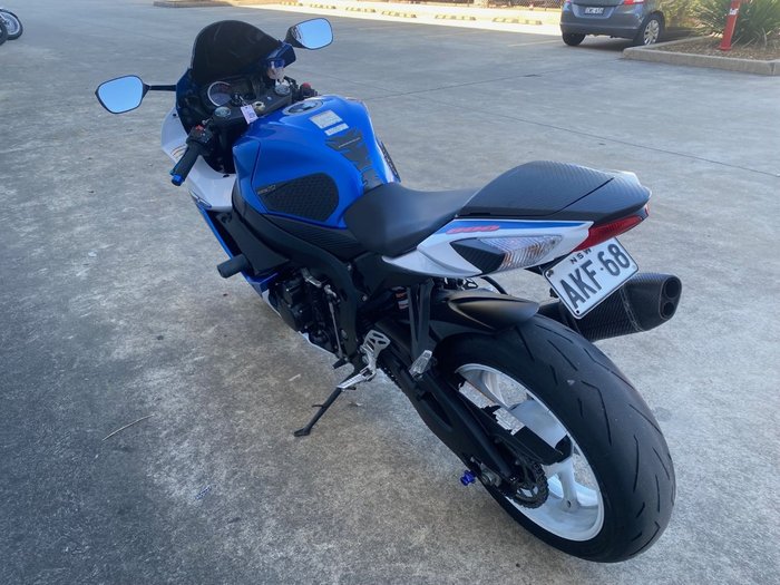 2013 Suzuki GSX-R600 Celestial Blue