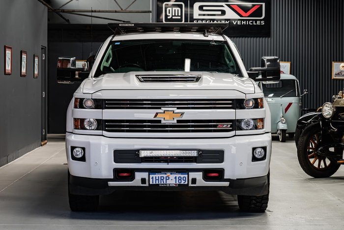 2018 Chevrolet Silverado 2500HD LTZ C/K25 4X4 Summit White