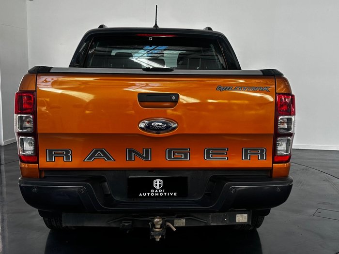 2018 Ford Ranger Wildtrak PX MkII MY18 4X4 Dual Range Pride Orange