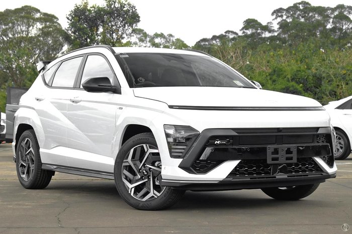 2025 Hyundai Kona Hybrid Premium N Line SX2.V2 MY25 Atlas White