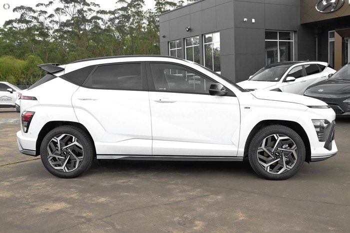 2025 Hyundai Kona Hybrid Premium N Line SX2.V2 MY25 Atlas White