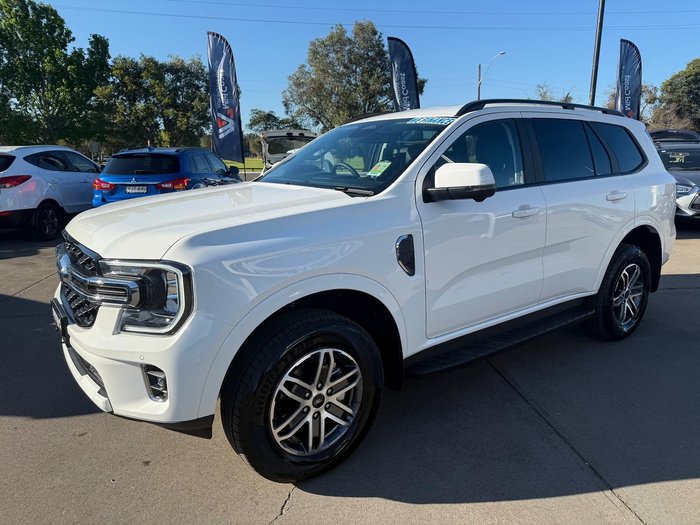 2025 Ford Everest Trend MY25.50 4X4 Dual Range Arctic White