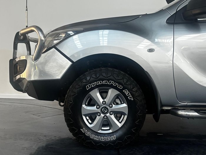 2017 Mazda BT-50 XT UR 4X4 Dual Range Aluminium