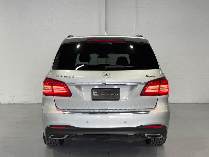 2018 Mercedes-Benz GLS-Class GLS350 d Sport X166 Four Wheel Drive Iridium Silver