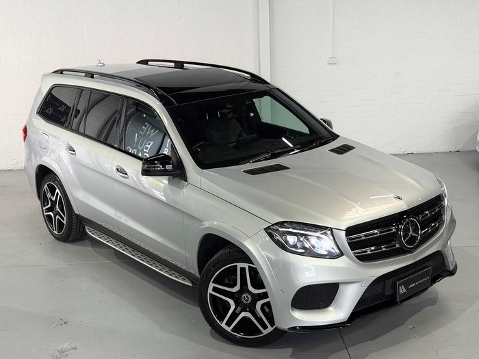 2018 Mercedes-Benz GLS-Class GLS350 d Sport X166 Four Wheel Drive Iridium Silver