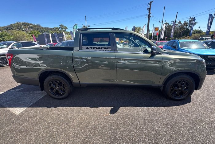2025 KGM SsangYong Musso Ultimate Q261 MY24 4X4 Dual Range Amazonian Green