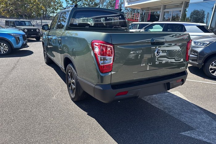 2025 KGM SsangYong Musso Ultimate Q261 MY24 4X4 Dual Range Amazonian Green