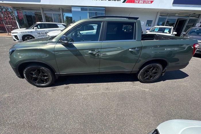 2025 KGM SsangYong Musso Ultimate Q261 MY24 4X4 Dual Range Amazonian Green