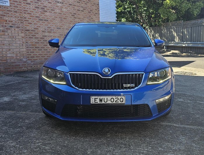 2014 SKODA Octavia RS 162TSI NE MY14 Race Blue
