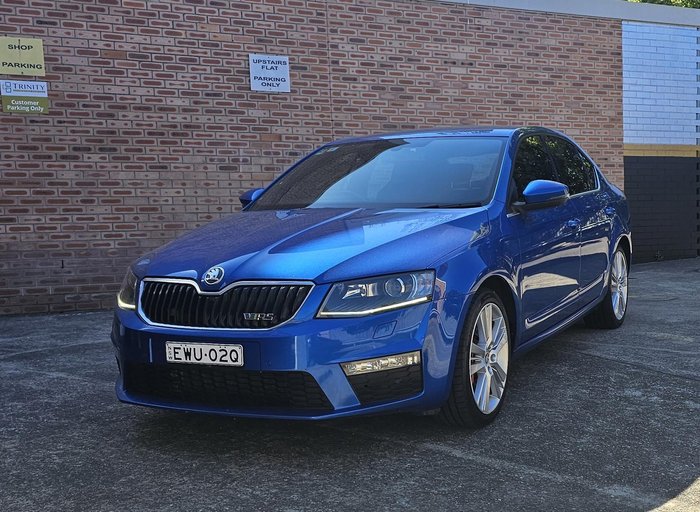 2014 SKODA Octavia RS 162TSI NE MY14 Race Blue