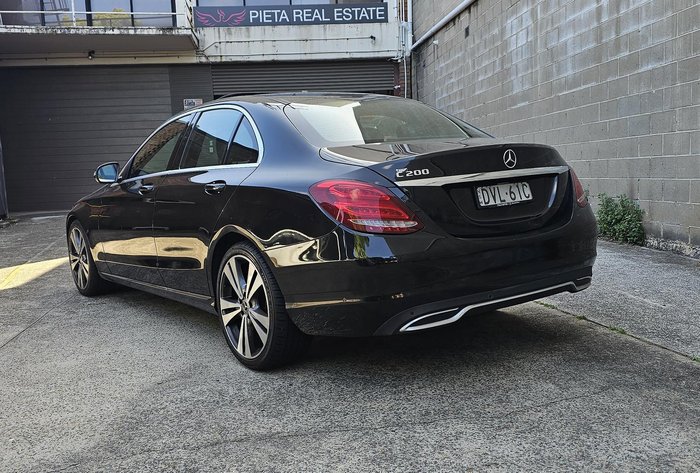 2018 Mercedes-Benz C-Class C200 W205 Black