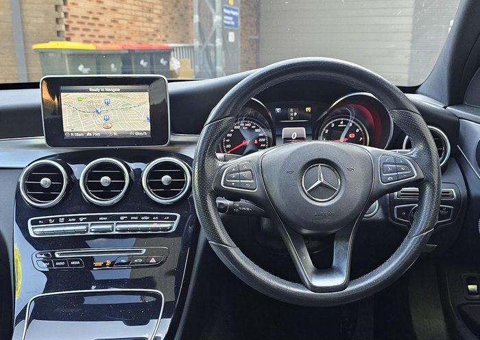 2018 Mercedes-Benz C-Class C200 W205 Black