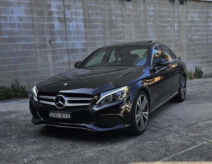 2018 Mercedes-Benz C-Class C200 W205 Black